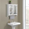Dorset Bath 27""W x 29""H Wallounted Cabinet with Mirror and Towel Rod - 3 of 4