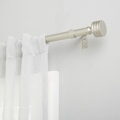 Exclusive Home Lucero 1" Curtain Rod and Finial Set