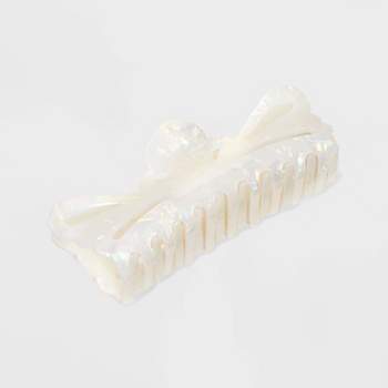 Jumbo Butterfly Hair Claw Clip - Wild Fable™ Ivory