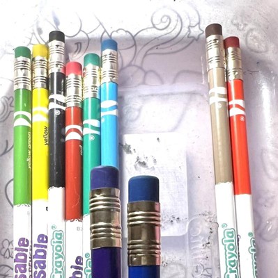 Crayola Erasable Colored Pencils 24ct : Target