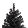 Northlight Full Colorado Spruce Artificial Halloween Tree - 7' - Black - Unlit - image 4 of 4