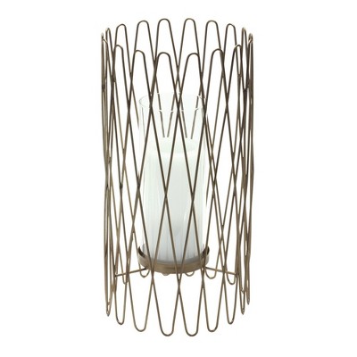 Melrose Geometric Iron Candle Holder