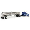 First Gear DCP 1/64 Kenworth W900L 72in Aerocab Flattop Sleeper & Brenner Food Grade Tanker 60-2082 - 3 of 4