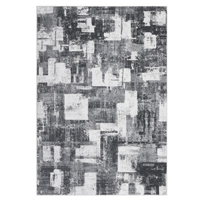 Washable Modern Abstract Living Room Bedroom Area Rugs, Geometric Print Large Throw Carpet for Dining Room