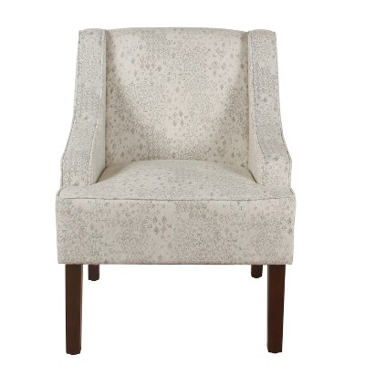 Classic Swoop Accent Armchair - HomePop