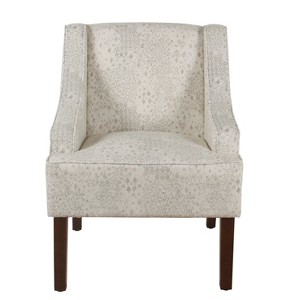 Classic Swoop Accent Armchair - HomePop - 1 of 4