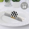 Big Dot of Happiness Happy Retirement - Retirement Party Paper Napkin Holder - Napkin Rings - Set of 24 - 2 of 4