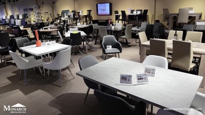 Elegant White Wood Accent Table with Open Shelf and Storage Cabinet