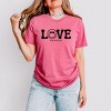 Simply Sage Market S.W.Smiley Love Smile Short Sleeve Tee - 2 of 4