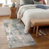 Lahome Modern Abstract Washable Area Rug-Soft Carpet for Living Room, Bedroom, or Office - 3 of 4