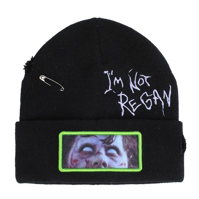 The Exorcist I'm Not Regan Screenshot Adult Cuffed Beanie