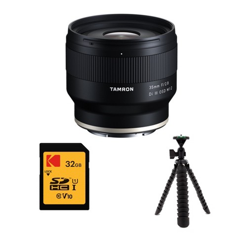 sigaret deze Verwaarlozing Tamron 35mm F/2.8 Di Iii Osd Wide-angle Prime Lens For Sony With 16gb  Bundle : Target
