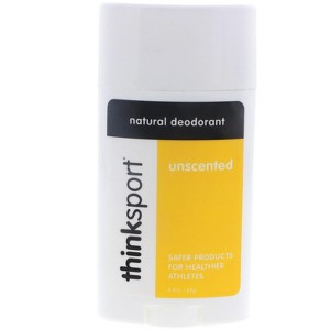 Think Thinksport Natural Deodorant, Unscented, 2.9 oz - 1 of 4