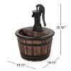 Gulches Garden Decor: Opt for 7"-42.25" High Fountain, Rustic Multi - 4 of 4