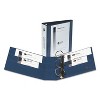 Avery Heavy-Duty View Binder w/Locking 1-Touch EZD Rings 3" Cap Navy Blue 79803 - image 3 of 4