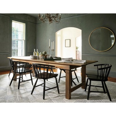 Handmade Gray Diamond Wool Area Rug 8' x 10'