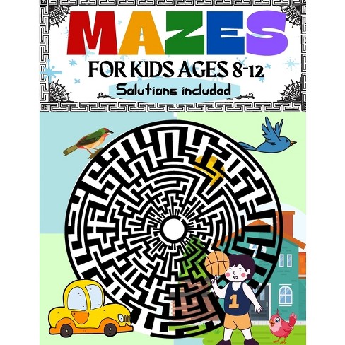 100 Days 100 Mazes For Kids Ages 4-8: 100 Maze Activity Book For
