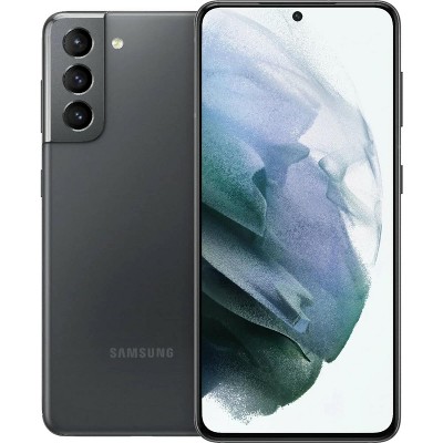 Samsung Galaxy S21 5G | Unlocked Android Cell Phone | 5G Smartphone | Pro-Grade Camera, 8K Video, 64MP High Res | 128GB, Phantom Gray (SM-G991UZAEXAA)