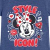 Girls' - Disney - Style Icon Minnie Fitted Short Sleeve Graphic T-Shirt - 2 of 4