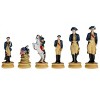 WE Games American Revolutionary War Chess Pieces, 3.5 inch king - 2 of 4