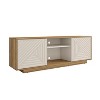 APRILSOUL Modern TV Stand for TVs Up to 70 inch - 2 of 4