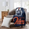 NHL Edmonton Oilers 50 x 60 Raschel Throw Blanket - 2 of 3