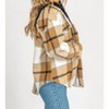 Women's PLAID SHIRT JACKET - trend:notes - 2 of 4