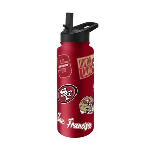 NFL San Francisco 49ers Dreamweave Quencher Bottle - 34oz - 1 of 1