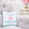 C&F Home Kiss My Cotton Tail Small/Petite Accent Pillow - 4 of 4