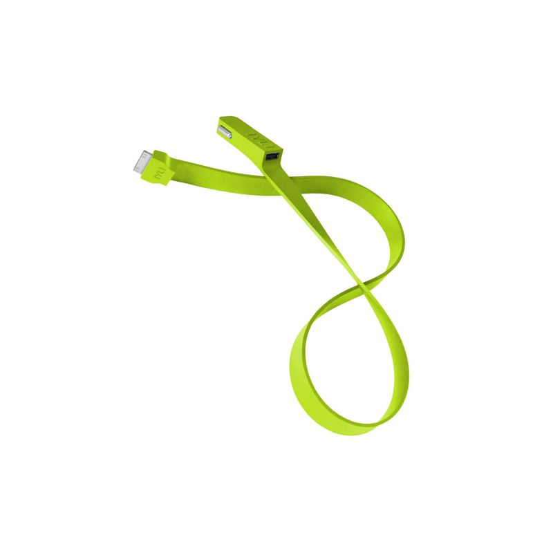 Tylt Band Car Charger for Apple iPhone 4/4S, iPod (30-Pin) - Green, 2 of 4