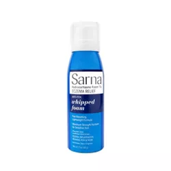 Sarna 1% Hydrocortisone Whipped Foam for Eczema and Itch Relief - 1.7oz
