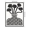 Amanti Art Vase and Flowers 03 by Roseanne Kenny Framed Canvas Wall Art - 4 of 4