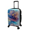 World Traveler Dejuno Wave Marble 3-Piece Expandable Spinner Luggage Set - 2 of 4