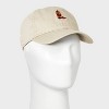Men's Western Boot Cotton Baseball Hat - Mighty Fine Tan - 2 of 4