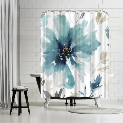 Americanflat Finesse I by Pi Creative Art 71" x 74" Shower Curtain