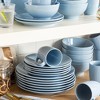 vancasso 16-Piece Light Purple Ceramic Porcelain Dinnerware Tableware Dinner Set with Dinner Plate, Dessert Plate, Bowl, Mug Set - 3 of 4
