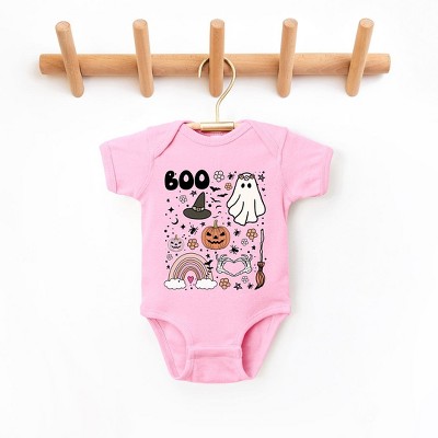 The Juniper Shop Boo Collage Baby Bodysuit