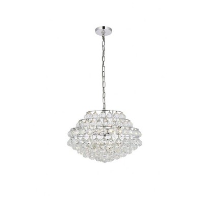 Elegant Lighting Savannah 5 - Light Pendant in  Chrome
