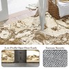 COZONY Washable Abstract Rug, Modern Marble Print Low Pile Carpet for Living Room and Office - 3 of 4