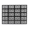 YIYIBYUS 20 Pieces Shoe Organizers Clear Stackable Shoe Container, Black - 3 of 4