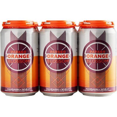 Papago Orange Blossom Wheat Beer - 6pk/12 fl oz Cans