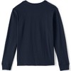 Lands' End School Uniform Kids Long Sleeve Essential T-shirt - 3 of 3