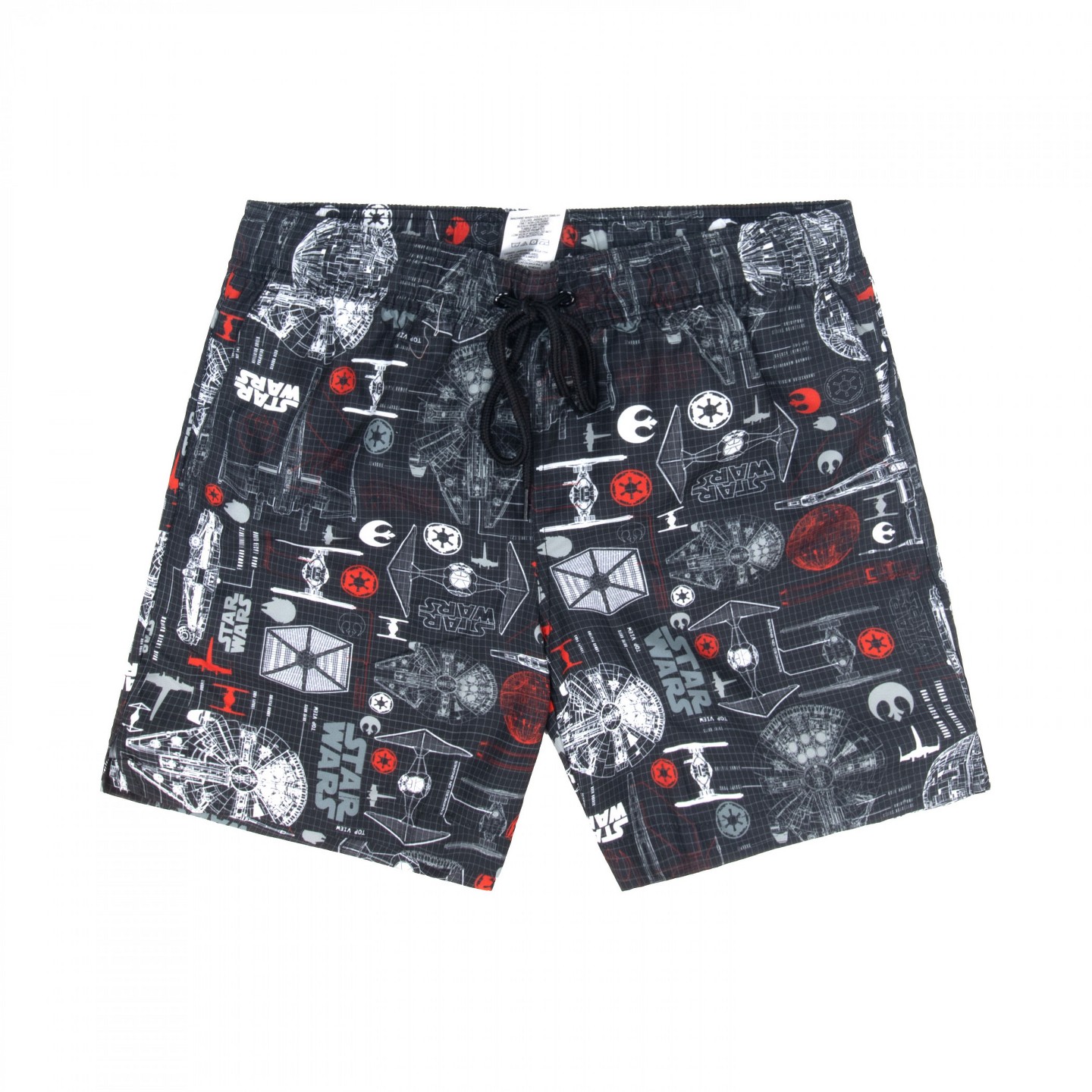 Мужские шорты Star Wars Ship Blueprints Swim Board Shorts - Large — фото 1