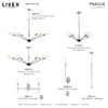 Livex Lighting Prague 1 - Light Pendant in  Brushed Nickel - 3 of 4