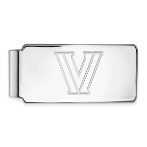 Black Bow Jewelry 14k White Gold Villanova Wildcats NCAA Money Clip - 1 of 3
