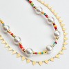 SOHI Women's Multicolour Everyday Multi-Layer Necklace - 4 of 4