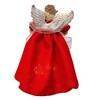 Kurt Adler 14-Inch UL 10-Light Red and Green Angel Tree Topper - 4 of 4