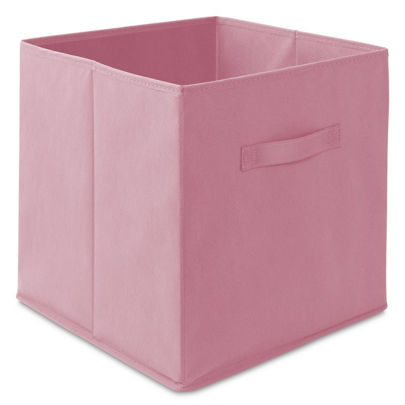 Casafield Set of 6 Collapsible Fabric Storage Cube Bins, Foldable Cloth Baskets for Shelves and Cubby Organizers, 2 of 8