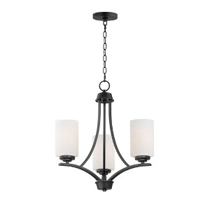 Maxim Lighting Deven 3 - Light Chandelier in  Black - 1 of 3