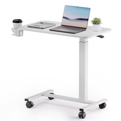 COMHOMA Adjustable Mobile Laptop Stand, Overbed Bedside Table